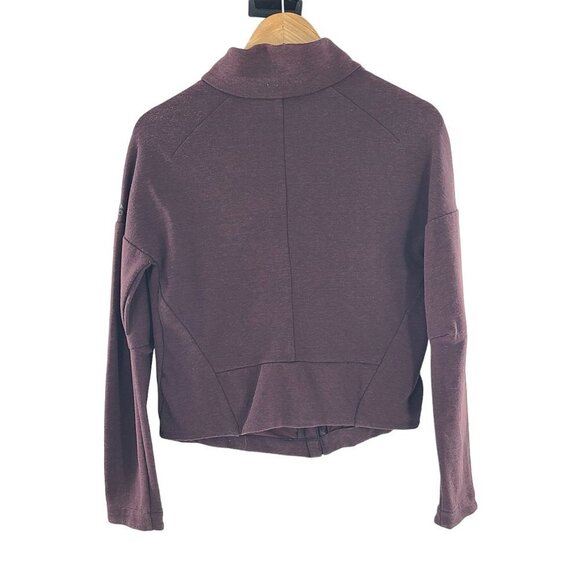 Adidas Here to‎ Create Heartracer Jacket Night Red / Black Womens Small CZ8999 - Picture 7 of 8